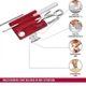 Карта-мультитул Victorinox Swiss Card Nailcare 0.7240.T - изображение 2