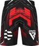 Шорты RDX MMA SHORTS IMMAF-1 черный, красный Уни XL - изображение 2