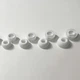 Силиконовые амбушюры для наушников Apple AirPods Pro 3 с шумопоглощением 4 пары: XXS, XS, S, L Белые - изображение 1