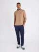 Лонгслив мужской U.S. Polo Assn 114008-0400A(Coffee Heather) L Коричневый (786662755297) - изображение 3