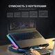 Підставка для охолодження ноутбука Qlab CP870 чорна (8594214660065) - зображення 11