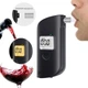 Алкотестер (Алкометр) Digital Alcohol Tester MR689 персональный, с мундштуками Черный - изображение 2