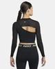 Спортивный топ женский Nike Pro XS Черный FB5683-010 - изображение 2