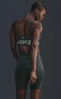 Спортивний топ жіночий Nike Np Indy Plunge Bra Bold M зелений HF7324-844 - зображення 2