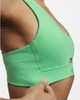 Спортивний топ жіночий Nike Df Indy Plunge Cutout Bra L Салатовий DV9837-363 - зображення 6