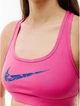 Спортивный топ женский Nike W Nk Swsh Ls Hbr Bra L Розовый FN2898-605 - изображение 4