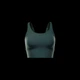 Спортивний топ жіночий Nike W Nk Inf Wide Rib Bra S Зелений HF1542-338 - зображення 8