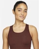 Спортивный топ женский Nike Womens Medium-Support 1-Piece Pad Longline Printed Sports Bra Bordo Dm0553-273 S Бордовый DM0553-273 - изображение 4