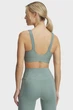 Спортивный топ женский Under Armour Ua Infinity High Zip 2.0 Bra L 1384118-348 - изображение 2