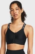 Спортивный топ женский Under Armour Ua Infinity High Zip 2.0 Bra XL Черный 1384118-001 - изображение 1