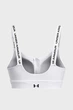 Спортивный топ женский Under Armour Ua Infinity High Zip 2.0 Bra XL Белый 1384118-100 - изображение 5