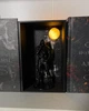 Декор для книжной полки Finding Букнук со сталкером для ценителей dark romance Черный 20 × 13 × 8 см - изображение 1