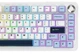 Klawiatura mechaniczna bezprzewodowa Ajazz AK820 max plus Daydream Switch RGB USB-C Bluetooth 2.4 GHz Blue/White/Dark Blue (AK820MAX-DD-BWD) - obraz 3