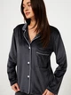 Пижама (рубашка + штаны) женская BARWA garments 0384/280 L Антрацит (2113842803321) - изображение 7