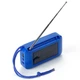 Портативная Bluetooth колонка T&G TG368 Blue 5 Вт с FM-радио, солнечной батареей, LED-подсветкой, TWS, USB, microSD, AUX и громкой связью (500 mAh) - изображение 2