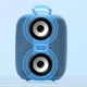 Портативная колонка Bluetooth T&G TG658 10 Вт с RGB подсветкой, FM-радио, AUX, USB и TWS Blue (1200 mAh) - изображение 4