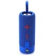 Портативная беспроводная Bluetooth колонка T&G TG619C 10 Вт с RGB подсветкой, FM-радио, USB, кардридером и TWS, Blue (1200 mAh) - изображение 2
