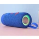 Портативная беспроводная Bluetooth колонка T&G TG619C 10 Вт с RGB подсветкой, FM-радио, USB, кардридером и TWS, Blue (1200 mAh) - изображение 6