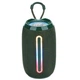 Портативная беспроводная колонка Bluetooth T&G TG653 Green 5 Вт с RGB-подсветкой, FM-радио, TWS, микрофоном и AUX (1200 mAh) - изображение 1