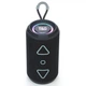 Портативна бездротова Bluetooth колонка T&G TG656 16 Вт з RGB підсвічуванням, FM-радіо, AUX та гучним зв'язком (1500 mAh) Black - зображення 1