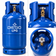 Газовий балон DIEGO LPG 27 л сталевий для пропану, бутану та пропан-бутанової суміші, до 12,5 кг газу, з вентилем - зображення 5