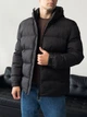 Чоловіча зимова куртка 6643 Madiss 3XL Чорний - изображение 4