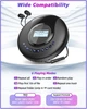 Портативний акумуляторний CD-програвач ARAFUNA CD-521 з Bluetooth та FM-радіо — персональний плеєр - зображення 8