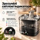 Поїлка - фонтан для котів і собак NPET WF190 2л з акумулятором, датчиком руху, нержавіюча сталь (Чорний) - изображение 5