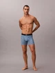 Трусы боксеры мужские Calvin Klein NB4495-2OT(Stepping Logo Gulf Blue) XL Голубой (199156167740) - изображение 2