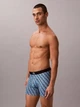 Трусы боксеры мужские Calvin Klein NB4495-2OT(Stepping Logo Gulf Blue) M Голубой (199156167306) - изображение 4