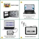 Касетний програвач 218 компактний з USB для конвертації касет у цифрову форму - зображення 4