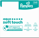Набір вологих серветок Pampers Aqua Soft Touch 12 x 60 шт (8006530460101) - зображення 2
