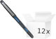 Набір ручок Uni-ball Vision Needle UB-185 12 шт Синій (ZES4548351031541) - зображення 1