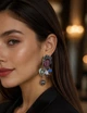 Сережки с подвесками Слоны jewelry Многоцветные - изображение 5