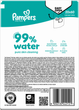 Набір вологих серветок Pampers Aqua 99% води 20 x 60 шт (8006530442121) - зображення 6