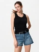 Шорты джинсовые женские Uniqlo 463148028 XL Синие (1162932302) - изображение 6