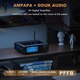 Підсилювач Ampapa D1 Douk Audio HiFi Stereo Bluetooth 5.2, 2.0 каналу, для домашнього аудіо, з цифровими VU-метрами, HPF 300 Вт x 2 Black - зображення 2