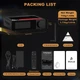 Підсилювач Ampapa D1 Douk Audio HiFi Stereo Bluetooth 5.2, 2.0 каналу, для домашнього аудіо, з цифровими VU-метрами, HPF 300 Вт x 2 Black - зображення 7