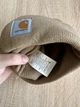 Зимняя мужская шапка Carhartt Кархарт для зимы, теплая вязаная шапка с логотипом Carhartt на зиму, универсальный размер One Size - изображение 2