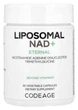 Ліпосомальний НАД+, підтримка вироблення клітинної енергії, Liposomal NAD+ Codeage, 60 веганських капсул - зображення 1