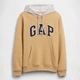 Худі утеплене чоловіче GAP 795453941 XL Бежеве/Сіре (1162976932) - зображення 4
