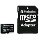 Карта памяти Verbatim microSDHC 32GB V10 + adapter Black (44083) - изображение 1
