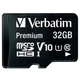 Карта памяти Verbatim microSDHC 32GB V10 + adapter Black (44083) - изображение 2