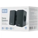 Акустическая система ColorWay BaseSound 2.0 USB Black (CW-SPU03BK) - изображение 2