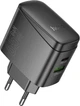 Зарядное устройство Hoco CS63A 65Wmax GaN (PD3.0, PPS, QC4+, AFC, FCP, SCP) порты 1C+1A Black (46189) - изображение 3