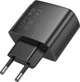 Зарядное устройство Hoco CS63A 65Wmax GaN (PD3.0, PPS, QC4+, AFC, FCP, SCP) порты 1C+1A Black (46189) - изображение 4