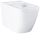 Унитаз напольный приставной GROHE Euro Ceramic 3933800H безободковый без бачка и сиденья - изображение 1