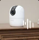 Поворотная Wi-Fi IP камера видеонаблюдения IMOU Ranger 2C PRO 3MP Белая (с ночным видением и AI) - изображение 3