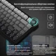 Бездротова ігрова механічна клавітура Attack shark x85 Grey gradient, 75%, 4000мАг, Hot-Swap, RGB, 2.4GHz/Bluetooth/USB - изображение 6