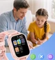 Смарт годинник телефон для дітей Lemfo LX22 з дзінками від SIM картки, GPS / Wi-Fi / LBS геолокацією, SOS кнопкою та AMOLED екраном Синій - зображення 15